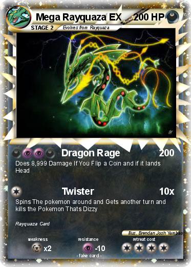 Pokemon Mega Rayquaza EX