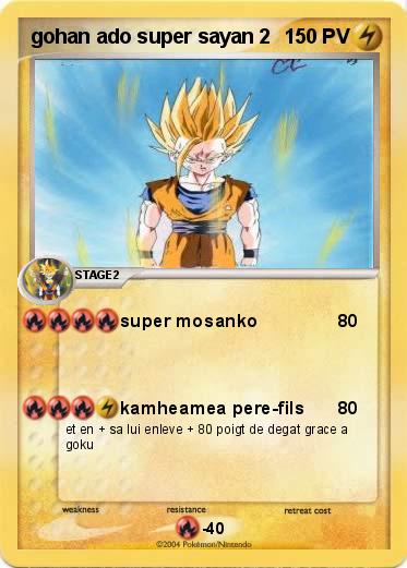 Pokemon gohan ado super sayan 2