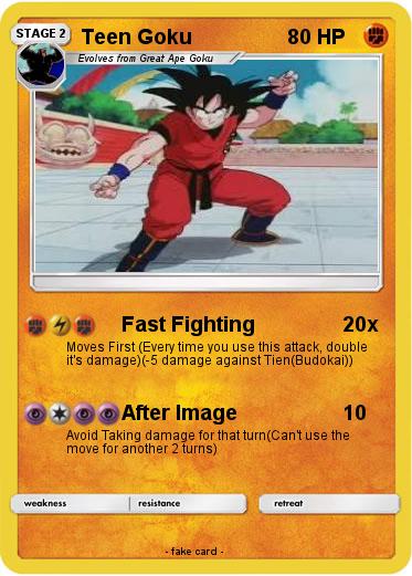 Pokemon Teen Goku