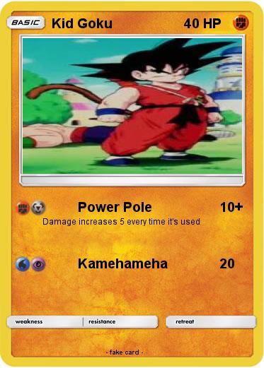 Pokemon Kid Goku