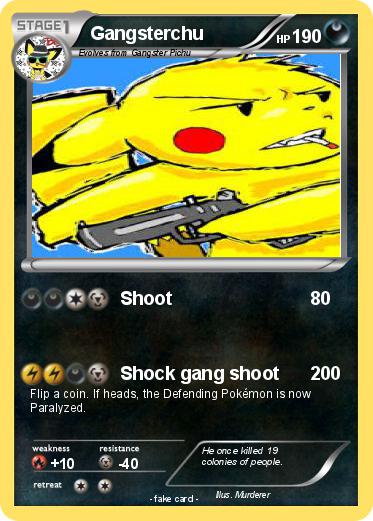 Pokemon Gangsterchu