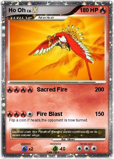 Pokemon Ho Oh