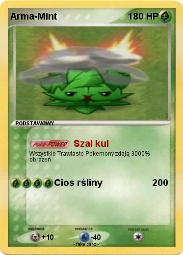 Pokemon Arma-Mint