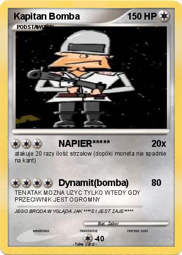 Pokemon Kapitan Bomba