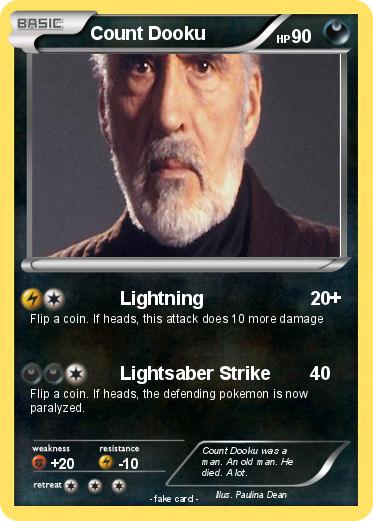 Pokemon Count Dooku