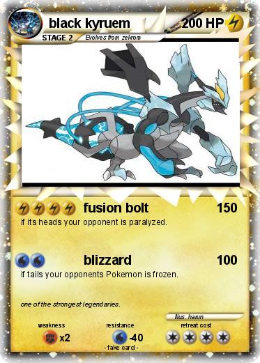 Pokemon black kyruem
