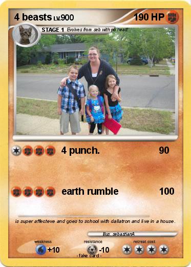 Pokemon 4 beasts