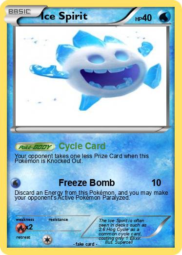 Pokemon Ice Spirit
