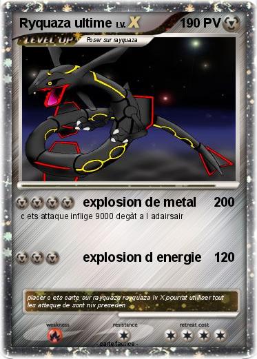 Pokemon Ryquaza ultime