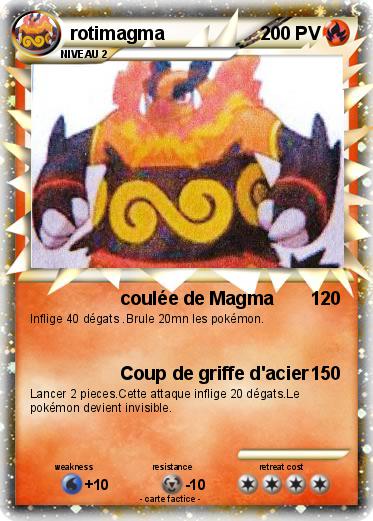 Pokemon rotimagma