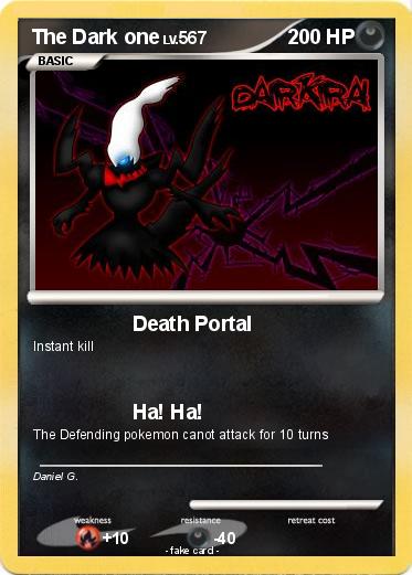 Pokemon The Dark one