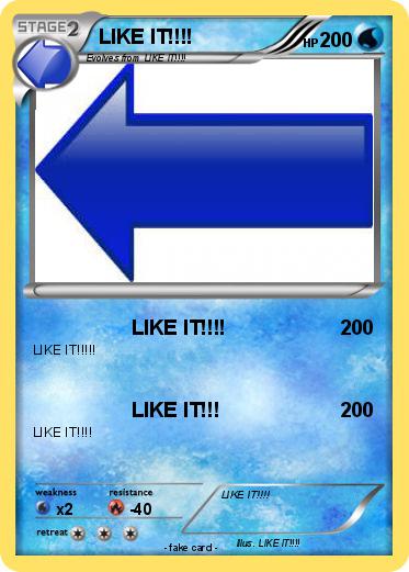 Pokemon LIKE IT!!!!