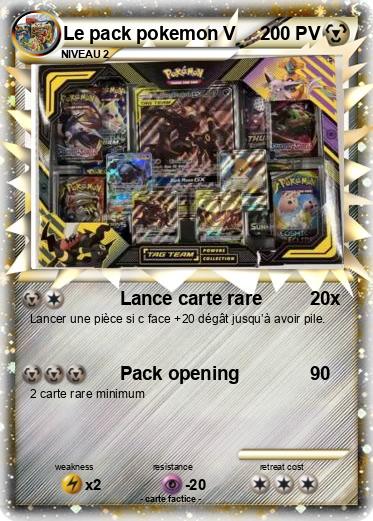 Pokemon Le pack pokemon V