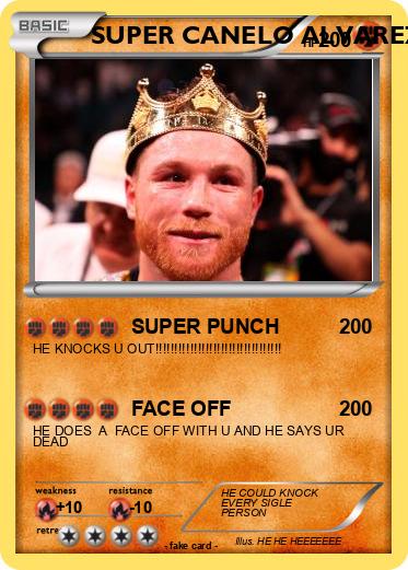 Pokemon SUPER CANELO ALVAREZ