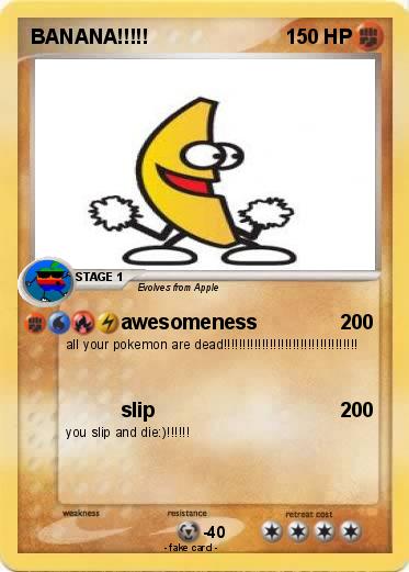Pokemon BANANA!!!!!