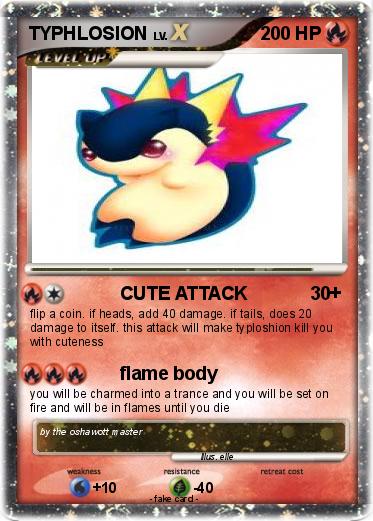 Pokemon TYPHLOSION