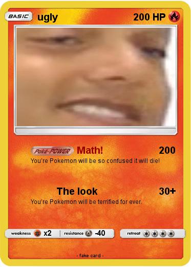 Pokemon ugly