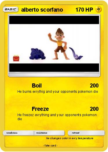 Pokemon alberto scorfano