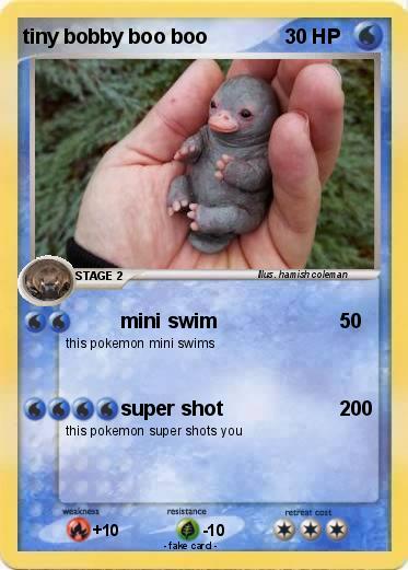 Pokemon tiny bobby boo boo