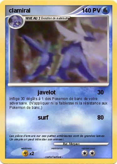Pokemon clamiral