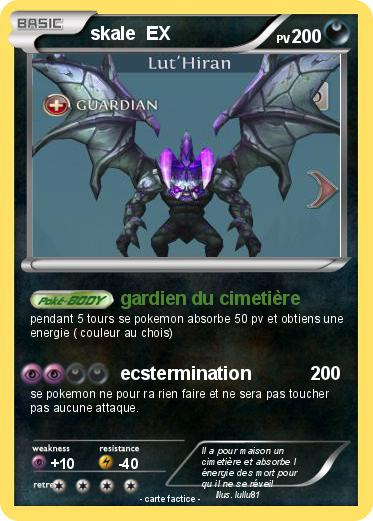 Pokemon skale  EX