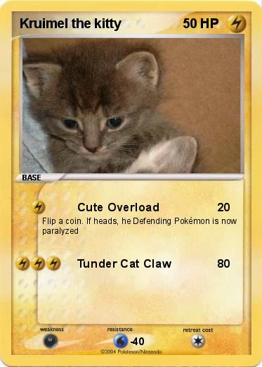 Pokemon Kruimel the kitty