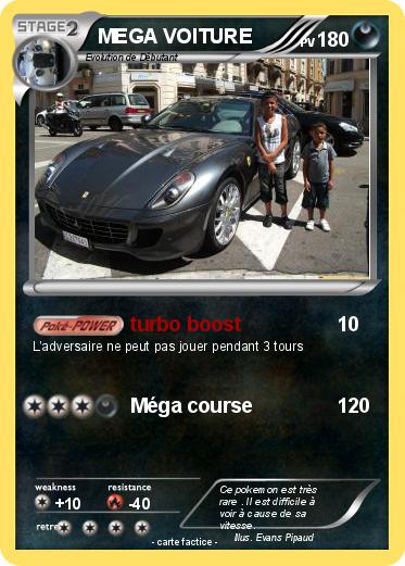 Pokemon MEGA VOITURE