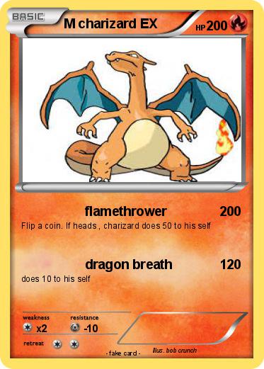 Pokemon M charizard EX