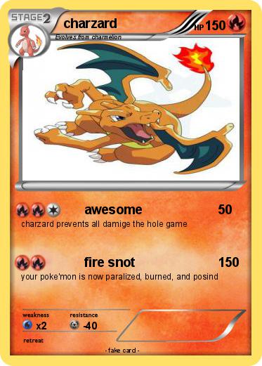 Pokemon charzard