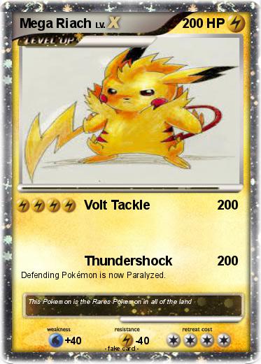 Pokemon Mega Riach