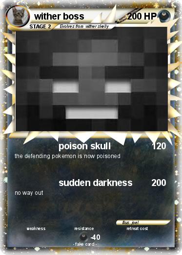 Pokemon wither boss