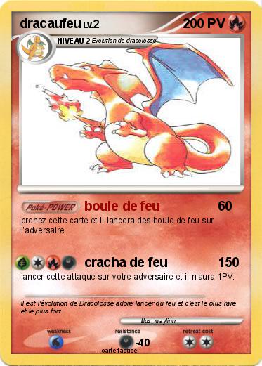 Pokemon dracaufeu