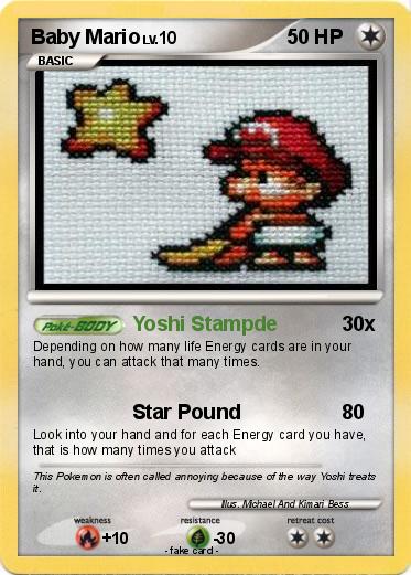 Pokemon Baby Mario