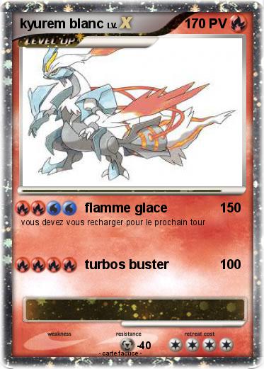 Pokemon kyurem blanc