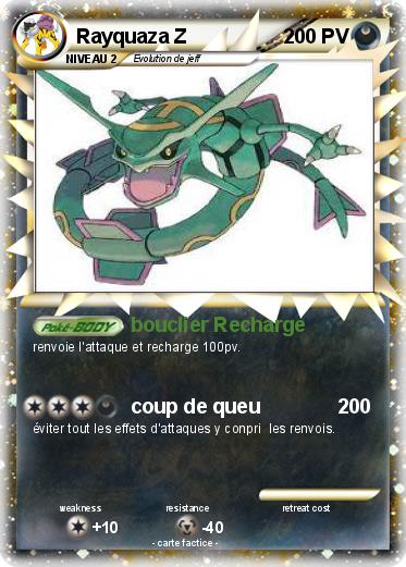 Pokemon Rayquaza Z