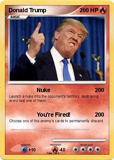 Pokemon Donald Trump