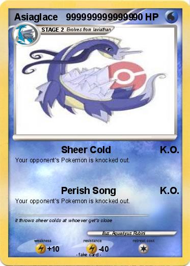 Pokemon Asiaglace   9999999999999