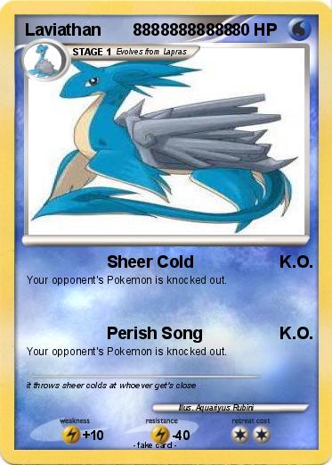 Pokemon Laviathan       88888888888