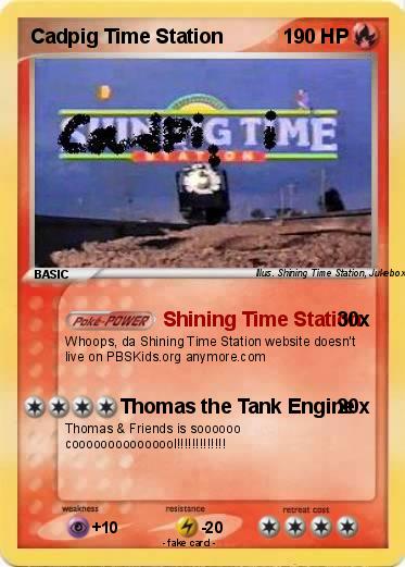Pokemon Cadpig Time Station