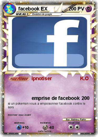 Pokemon facebook EX