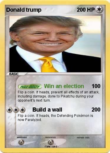 Pokemon Donald trump