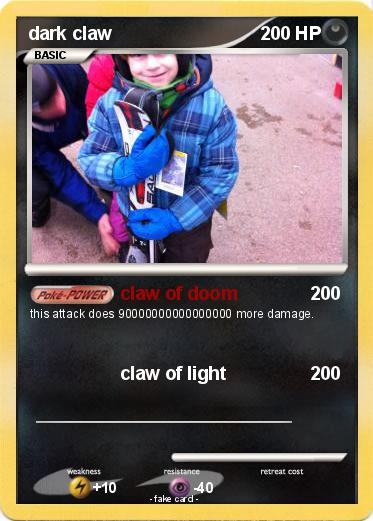 Pokemon dark claw