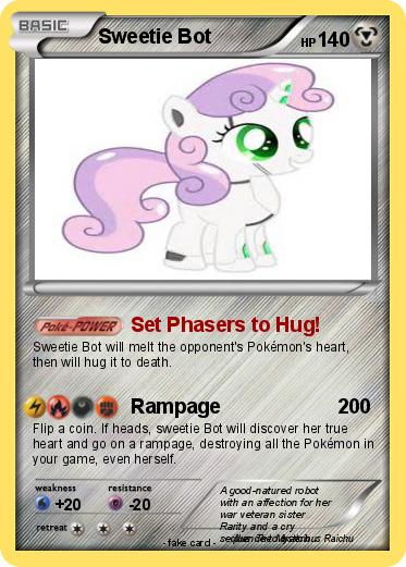 Pokemon Sweetie Bot