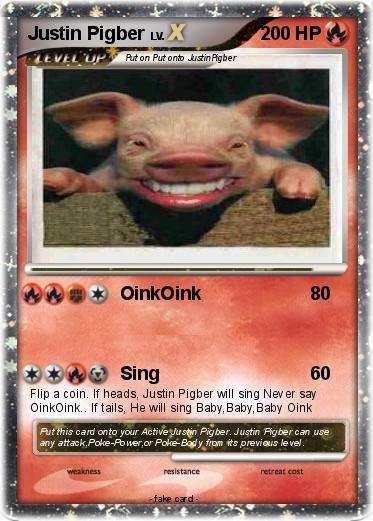 Pokemon Justin Pigber