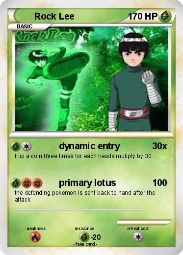 Pokemon Rock Lee