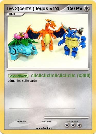 Pokemon les 3(cents ) legos