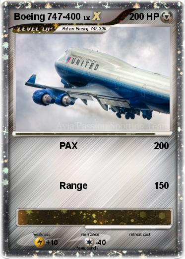 Pokemon Boeing 747-400