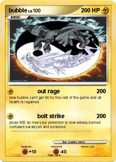 Pokemon bubble