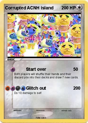 Pokemon Corrupted ACNH island