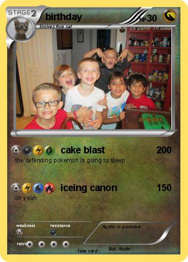 Pokemon birthday